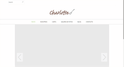 Desktop Screenshot of charlottepasteleria.com